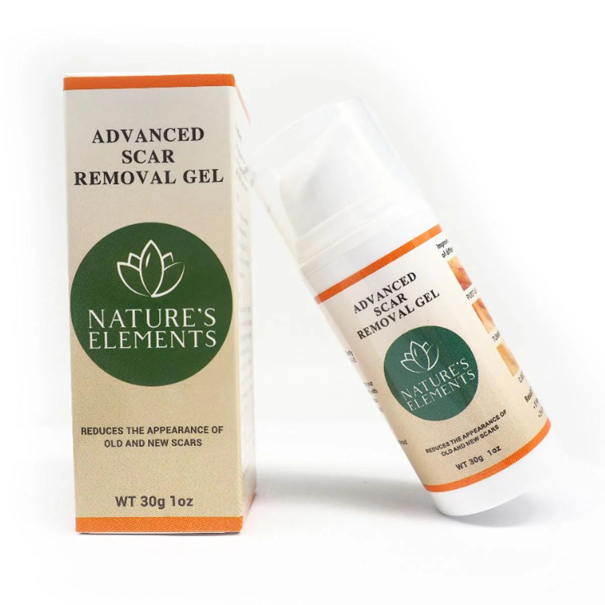 Nature's Elements Advanced Scar Removal Gel, 1oz
